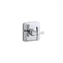 Kohler T13175-3A-CP - Pinstripe® Pure MasterShower® transfer valve trim cross handle