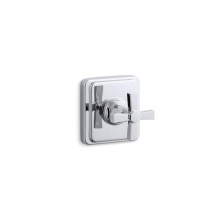 Kohler T13175-3A-CP - Pinstripe® Pure MasterShower® transfer valve trim cross handle