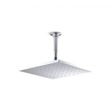 Kohler 13696-CP - Contemporary Square 10'' single-function rainhead, 2.5 gpm