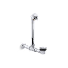 Kohler 7104-CP - Iron Works® Exposed bath drain for above-the-floor installation