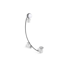 Kohler 7214-CP - Clearflo Cable bath drain, less PVC tubing