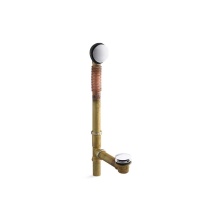 Kohler 7259-CP - Clearflo Brass toe tap bath drain