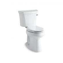 Kohler 3889-RZ-0 - Highline® Two-piece elongated toilet, 1.28 gpf