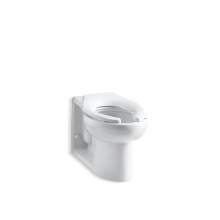 Kohler 4396-0 - Anglesey™ Floor-mount rear spud flushometer bowl