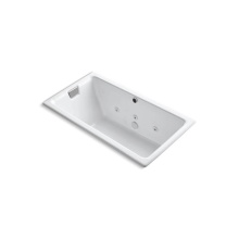 Kohler 856-JHE-0 - Tea-for-Two® 66'' x 36'' drop-in/undermount whirlpool bath