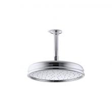 Kohler 13693-CP - Traditional 10'' single-function rainhead, 2.5 gpm