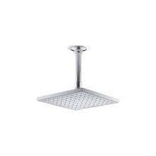 Kohler 13695-CP - Contemporary Square 8'' single-function rainhead, 2.5 gpm
