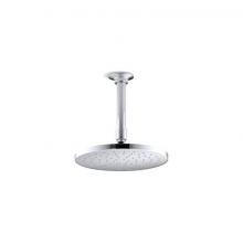 Kohler 13688-CP - Contemporary Round 8'' single-function rainhead, 2.5 gpm