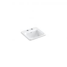 Kohler 6579-2-0 - Northland™ 15'' top-mount single-bowl bar sink