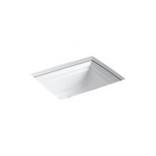 Kohler 2339-0 - Memoirs® 20'' rectangular undermount bathroom sink