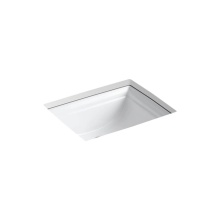 Kohler 2339-0 - Memoirs® 20'' rectangular undermount bathroom sink