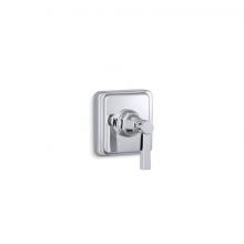 Kohler T13174-4A-CP - Pinstripe® Pure MasterShower® volume control valve trim with lever handle