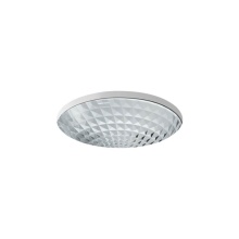 Kohler 2361-B11 - Kallos® 16'' round undermount bathroom sink, no overflow