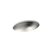 Kohler 2602-SU-NA - Rhythm® 23-1/4'' oval undermount bathroom sink, no overflow