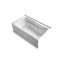 Kohler 1224-RA-0 - Mariposa® 66'' x 36'' alcove whirlpool, right drain