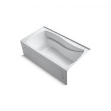 Kohler 1229-RA-0 - Mariposa® 66'' x 36'' alcove bath, right drain