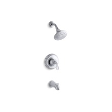 Kohler TS10275-4-CP - Forté® Rite-Temp® bath and shower trim kit, 2.5 gpm, slip-fit spout