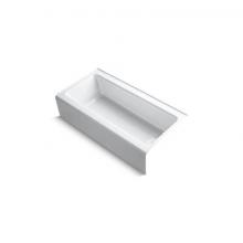 Kohler 838-0 - Bellwether® 60'' x 30-1/4'' alcove bath, right drain