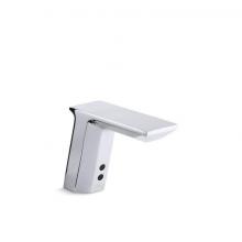 Kohler 13467-CP - Geometric Touchless single-hole lavatory faucet with Insight™ sensor technology, DC-powered, 0.5