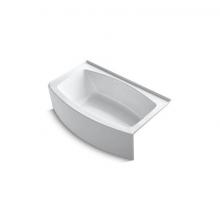 Kohler 1118-RA-0 - Expanse® 60'' x 30'' alcove bath, right drain