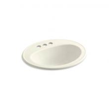 Kohler 2196-4-96 - Pennington® 20-1/4'' oval drop-in bathroom sink