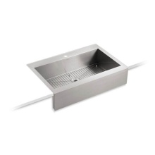 Kohler 3942-1-NA - Vault™ 35-3/4'' x 24-5/16'' x 9-5/16'' top-mount single-bowl stain