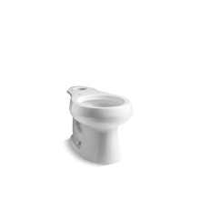 Kohler 4197-0 - Wellworth® Round-front toilet bowl