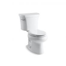 Kohler 3948-0 - Wellworth® Two-piece elongated toilet, 1.28 gpf
