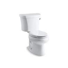 Kohler 3948-UR-0 - Wellworth® Two-piece elongated toilet, 1.28 gpf