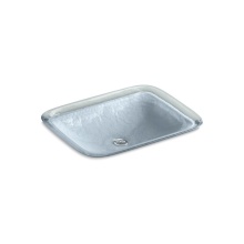 Kohler 2773-G1-B11 - Inia® 20-3/4'' rectangular drop-in bathroom sink, no overflow