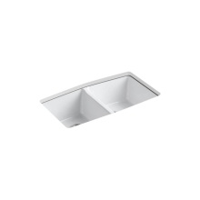 Kohler 5846-5U-0 - Brookfield™ 33'' undermount double-bowl kitchen sink