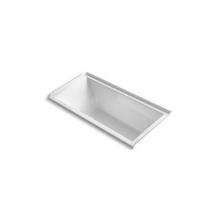Kohler 1121-RW-0 - Underscore® 60'' x 30'' alcove bath with Bask® heated surface, right