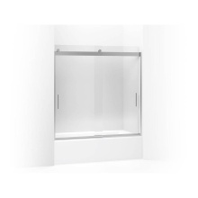 Kohler 706002-L-SH - Levity® Sliding bath door, 59-3/4'' H x 56-5/8 - 59-5/8'' W, with 1/4&apo