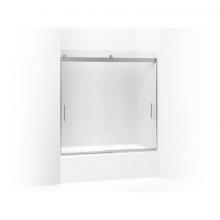 Kohler 706002-D3-SH - Levity® Sliding bath door, 59-3/4'' H x 56-5/8 - 59-5/8'' W, with 1/4&apo