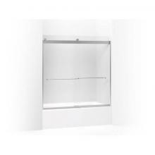 Kohler 706006-D3-SH - Levity® Sliding bath door, 59-3/4'' H x 56-5/8 - 59-5/8'' W, with 1/4&apo