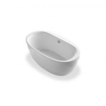 Kohler 6369-0 - Sunstruck® 65-1/2'' x 35-1/2'' freestanding bath with fluted shroud
