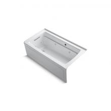 Kohler 1122-LAW-0 - Archer® 60'' x 32'' alcove whirlpool bath with Bask® heated surface,