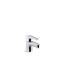 Kohler 97282-4-CP - July® Centerset commercial lavatory faucet with pop-up drain, ground joints, 1.5 gpm spray an