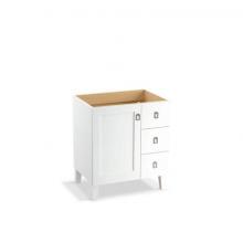 Kohler 99530-LGR-1WA - Poplin® 30'' bathroom vanity cabinet