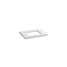 Kohler 5456-S33 - Solid/Expressions® 31'' vanity-top with single Verticyl® rectangular cutout