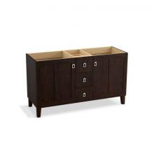 Kohler 99537-LG-1WB - Poplin® 60'' bathroom vanity cabinet