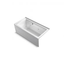 Kohler 1947-RAW-0 - Archer® 60'' x 30'' alcove whirlpool bath with Bask® heated surface,