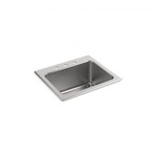 Kohler 5798-3-NA - Ballad™ 25'' top-mount single-bowl utility sink