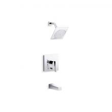 Kohler T99763-4-CP - Honesty® Rite-Temp® bath and shower trim kit with push-button diverter, 2.5 gpm