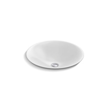 Kohler 7806-0 - Carillon® 17-3/4'' round drop-in bathroom sink, no overflow