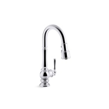 Kohler 99261-CP - Artifacts® Pull-down kitchen sink faucet with three-function sprayhead