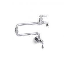 Kohler 99270-CP - Artifacts® Wall-mount pot filler