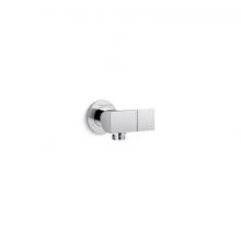 Kohler 98354-CP - Exhale® Wall-mount handshower holder with supply elbow and check valve