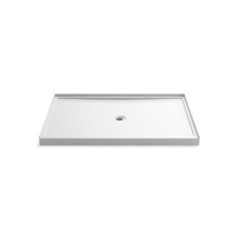 Kohler 8659-0 - Rely® 60'' x 42'' single-threshold shower base with center drain