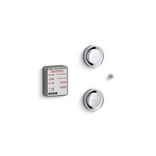 Kohler 5549-K1-CP - Invigoration® Series Tandem digital steam adapter kit
